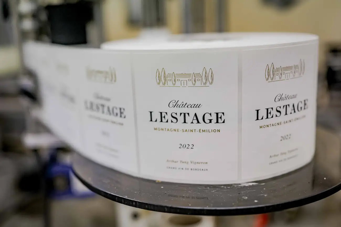 Les étiquettes Château Lestage