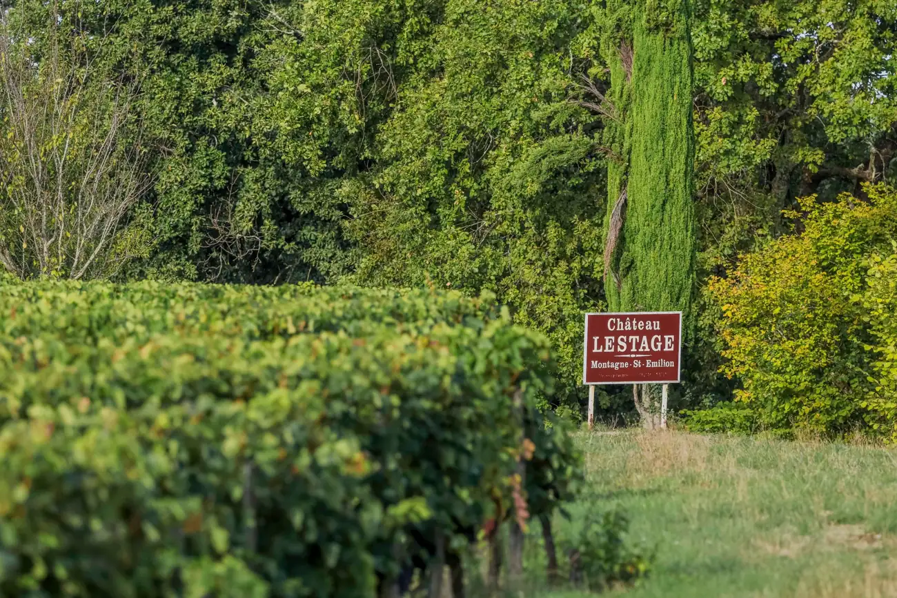 L'entrée du domaine